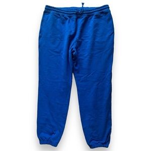 Yellow Label Co Unisex Cobalt Blue Signature Sweatpants Size 2X